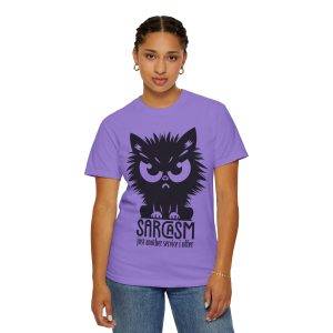 Sarcastic Cat T-Shirt, Unisex Graphic Tee, Gift for Cat Lovers, Funny Sarcasm Shirt, Casual Wear, Humorous Gift Idea